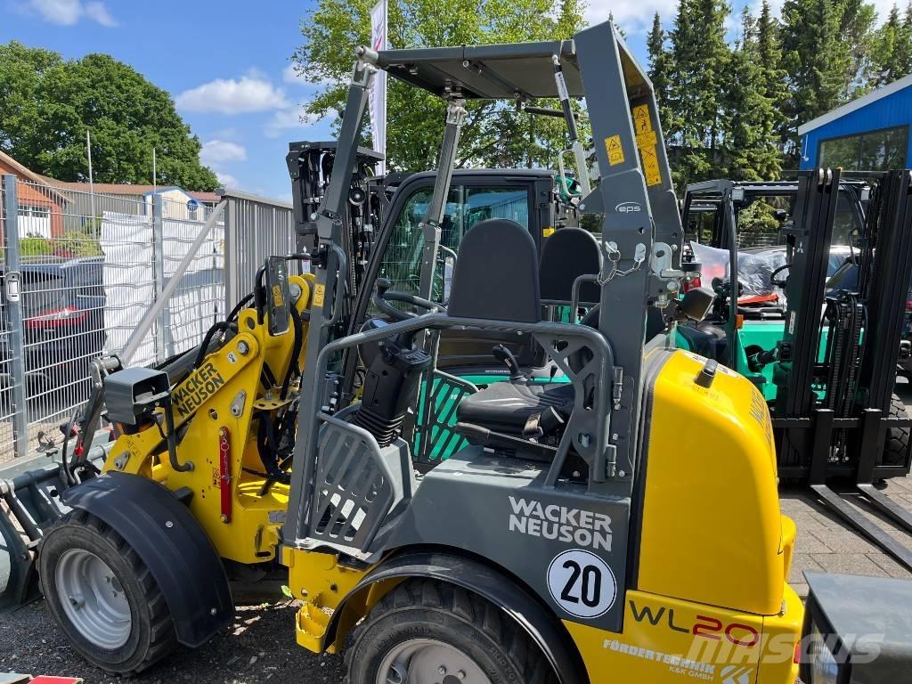 Wacker Neuson WL 20 Gumikerekes homlokrakodók