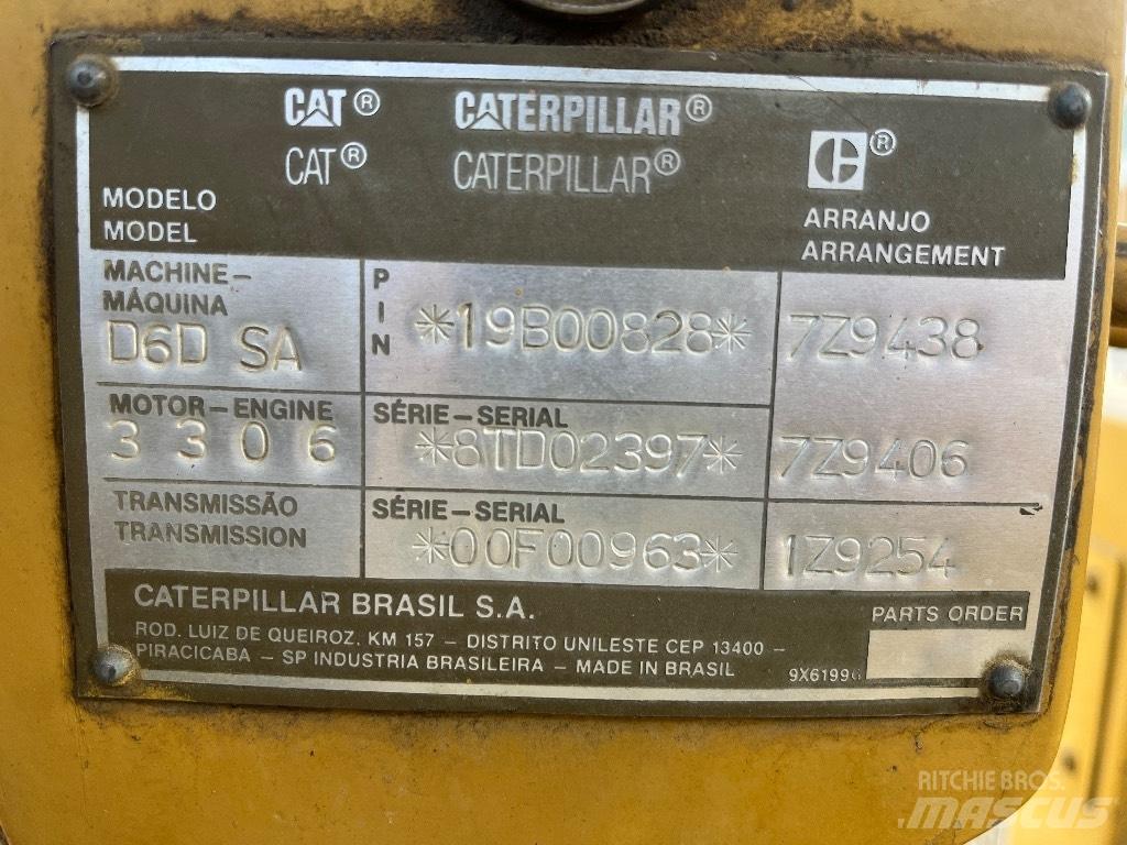 CAT D 6 Traktorok