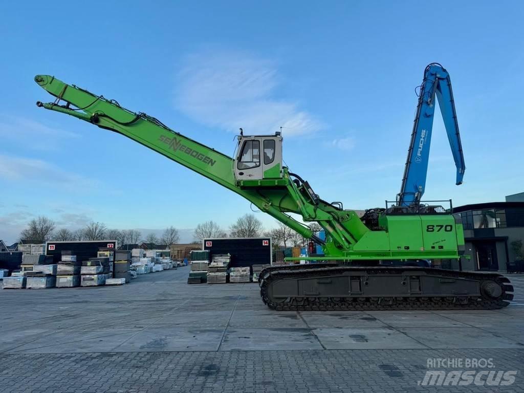 Sennebogen 870R Hulladékkezelő gépek