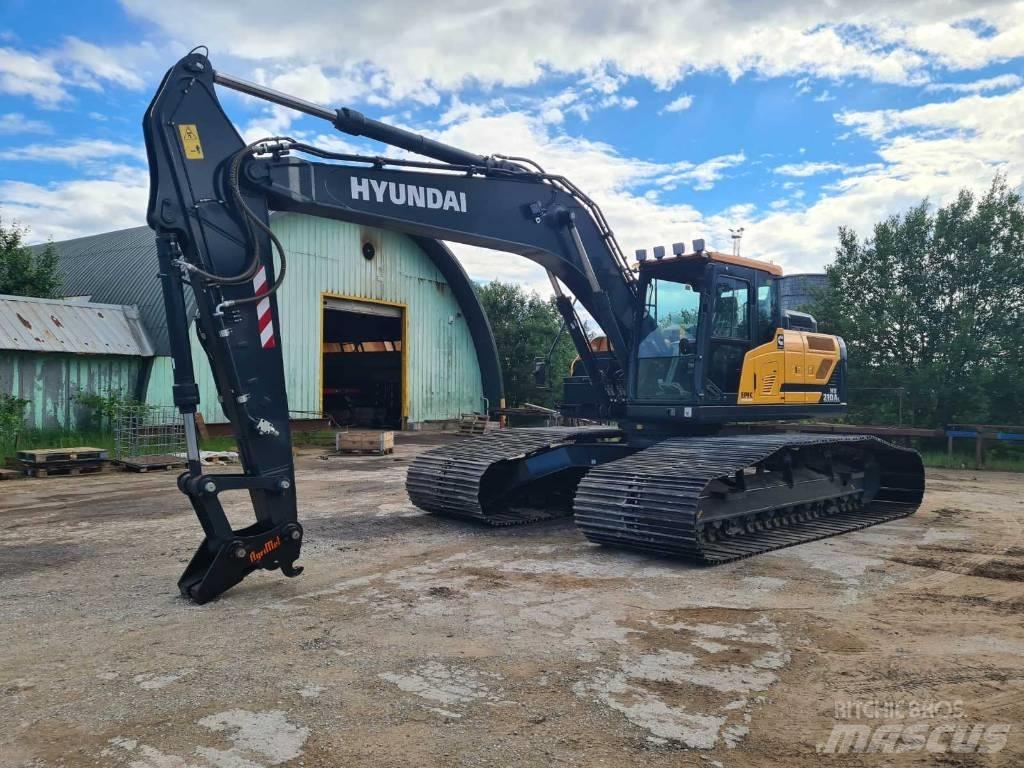 Hyundai HX210AL Lánctalpas kotrók