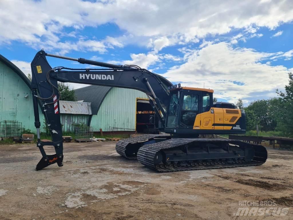 Hyundai HX210AL Lánctalpas kotrók
