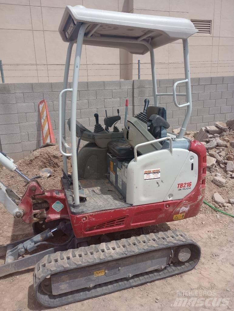 Takeuchi TB216RA Fúró berendezés, tartozékok és alkatrészek