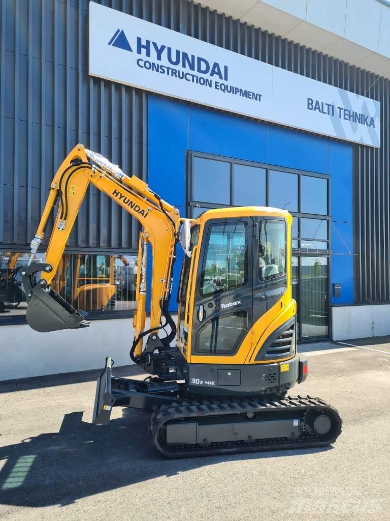 Hyundai R30Z-9AK Mini kotrók < 7t
