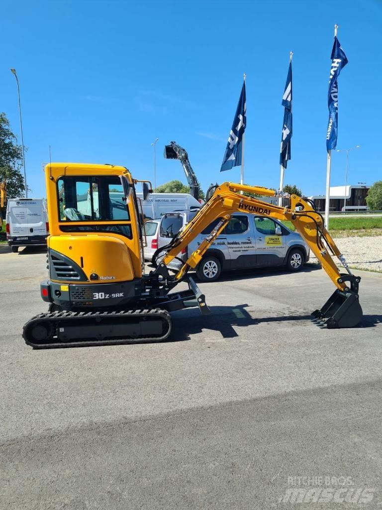 Hyundai R30Z-9AK Mini kotrók < 7t