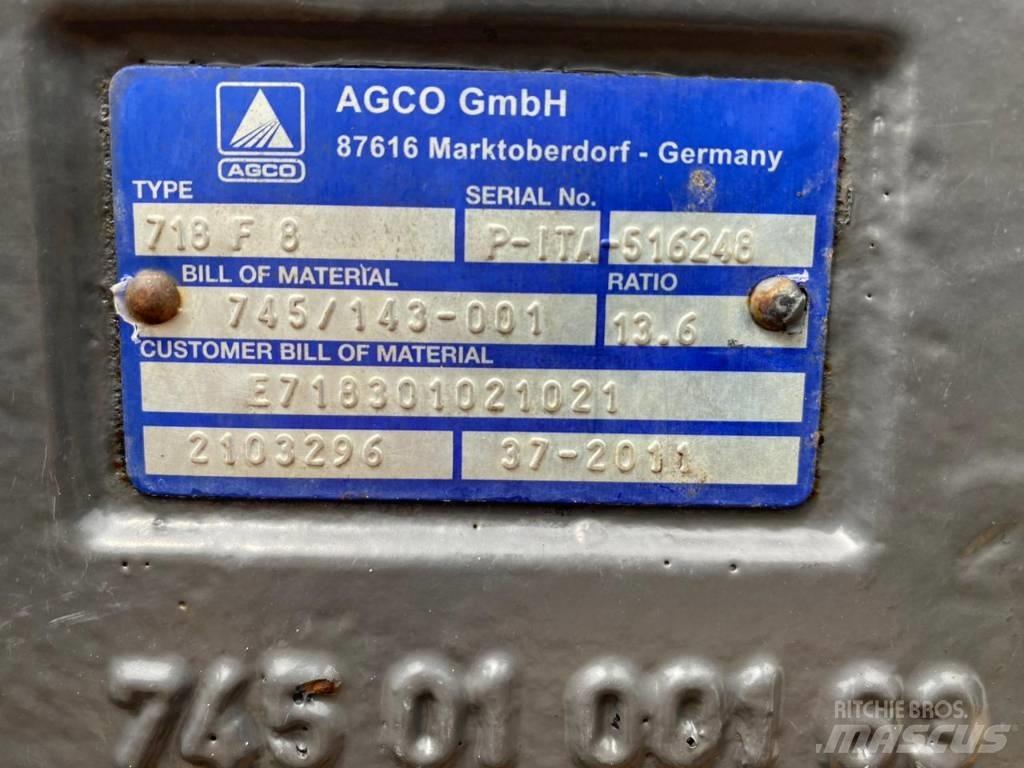 Fendt 820 FRONT AXLE Váltók
