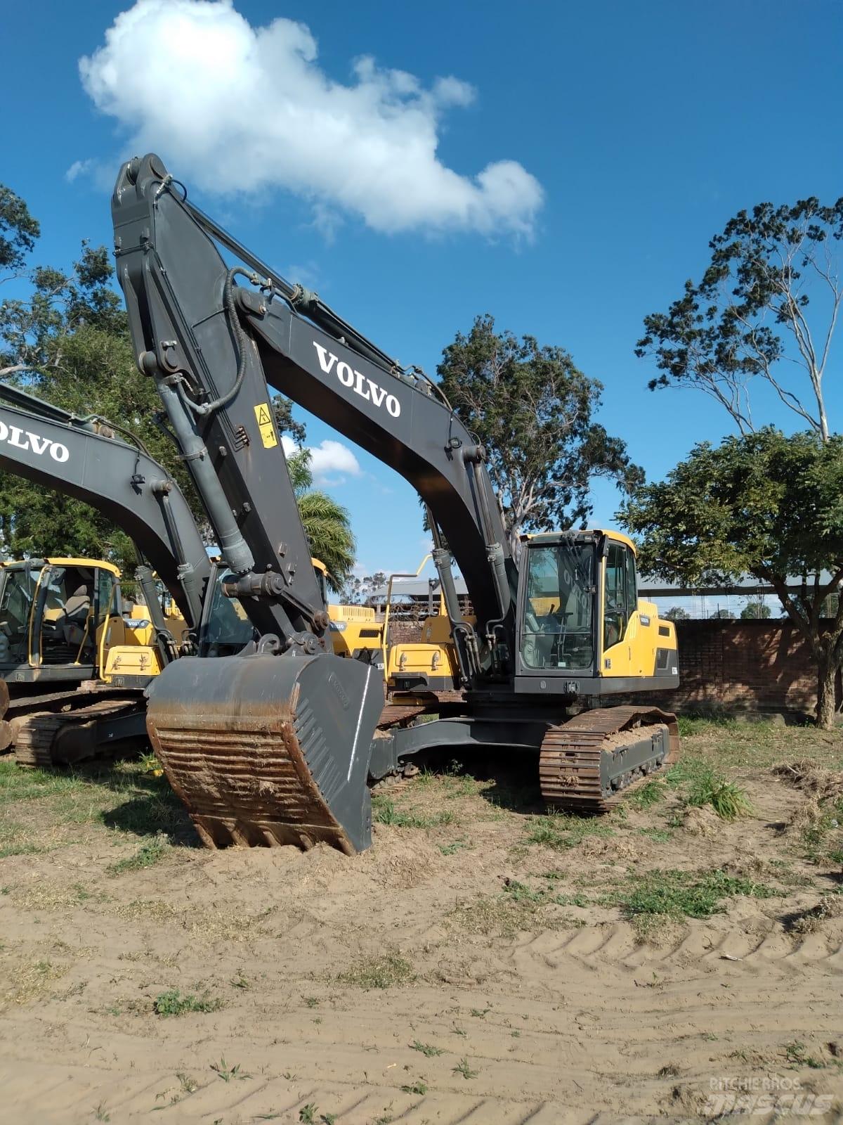 Volvo EC250DL Lánctalpas kotrók
