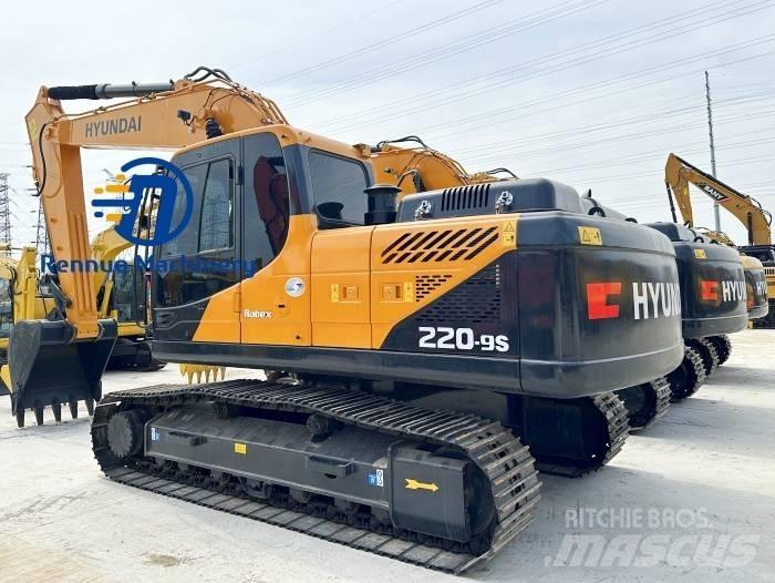 Hyundai R220-9S Lánctalpas kotrók