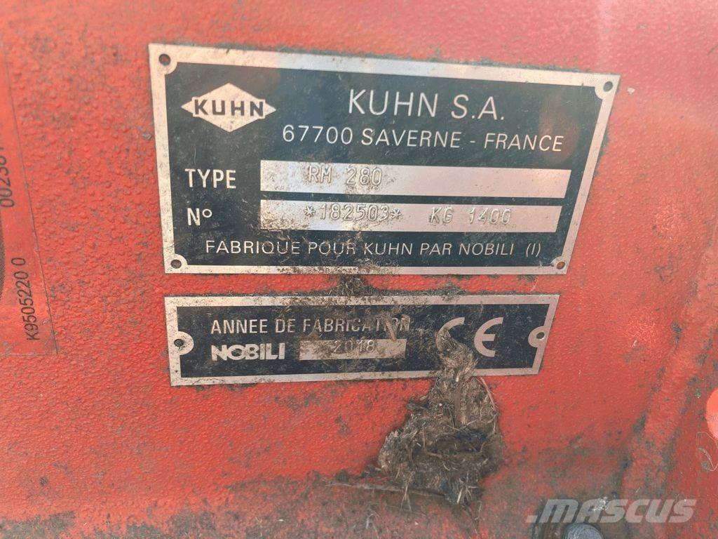 Kuhn RM 280 Törőgépek