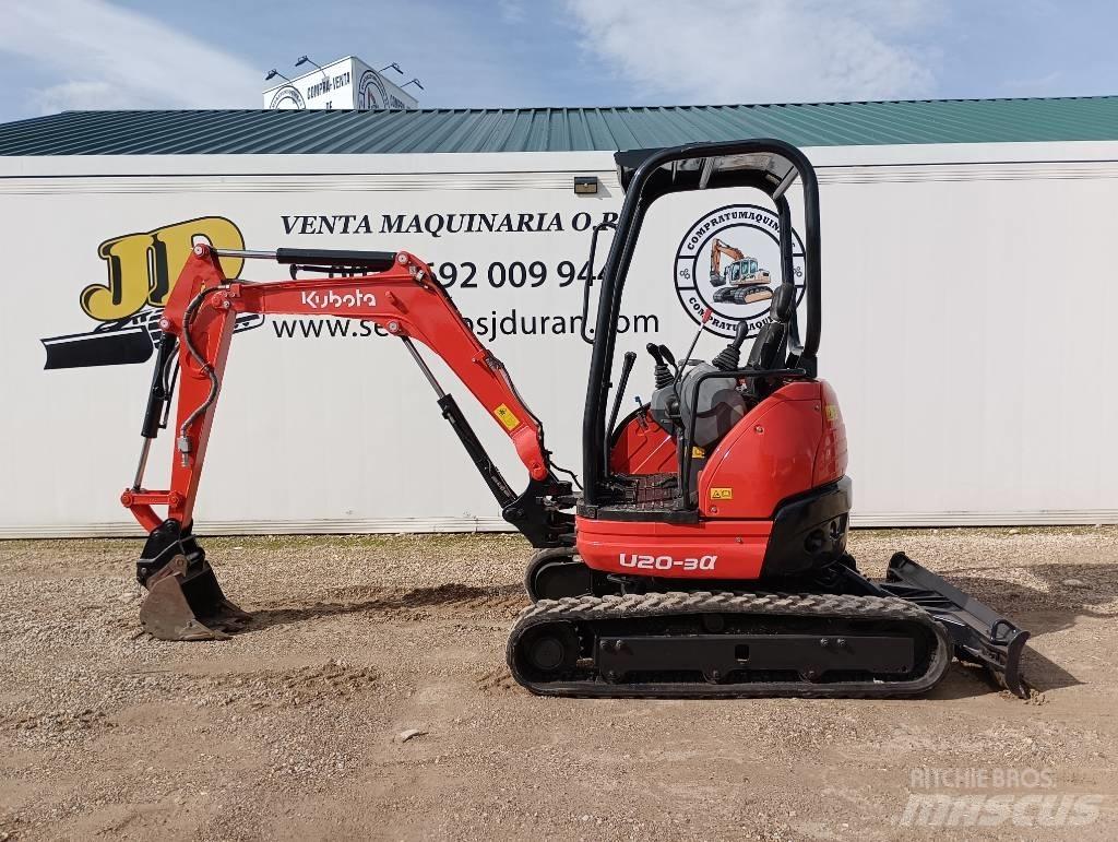 Kubota U 20-3 S Mini kotrók < 7t