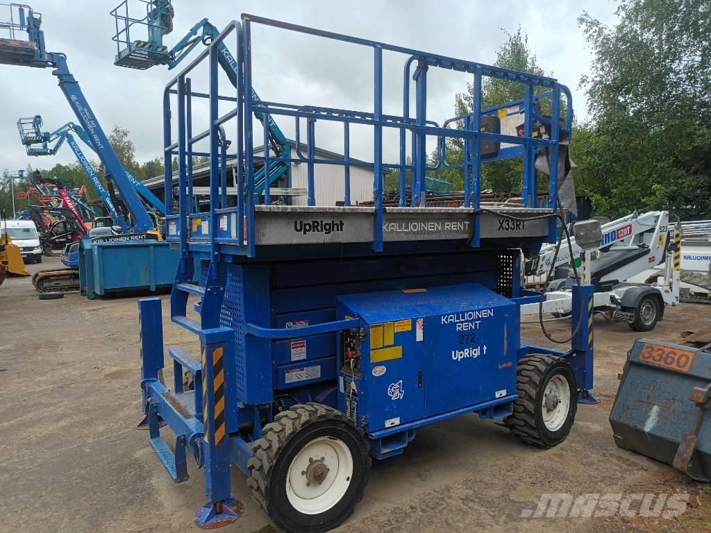 UpRight X33RT Ollós emelők