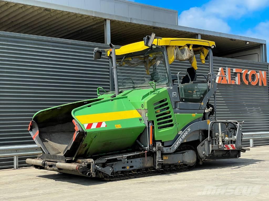 Vögele SUPER 1800-3I Aszfalt terítõ gépek