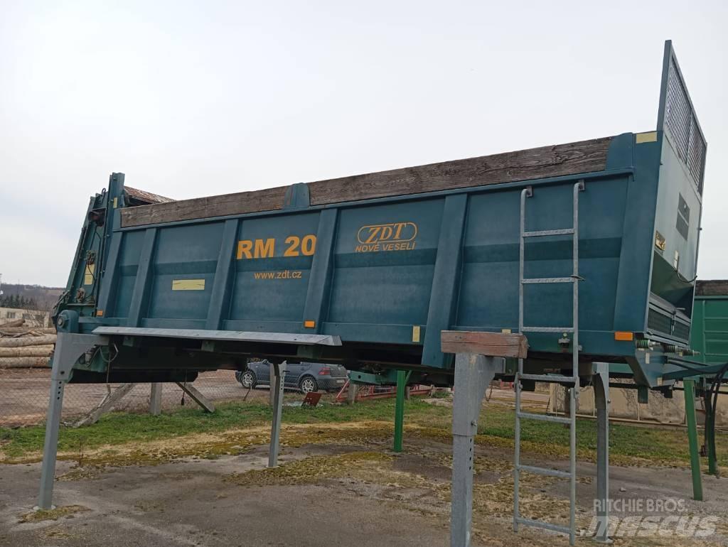 ZDT NS MEGA 20 Gabona átrakó kocsik