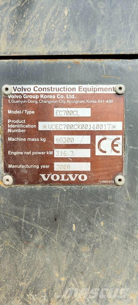 Volvo EC 700 C L Lánctalpas kotrók