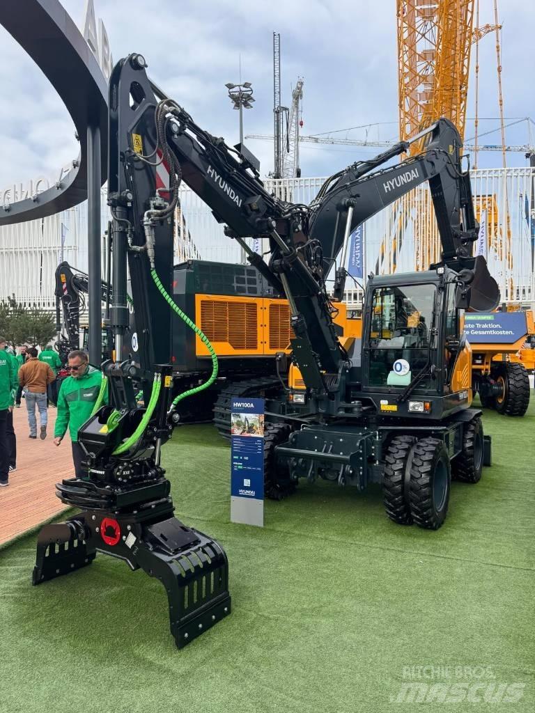 Hyundai HW 100 A Gumikerekes kotrók