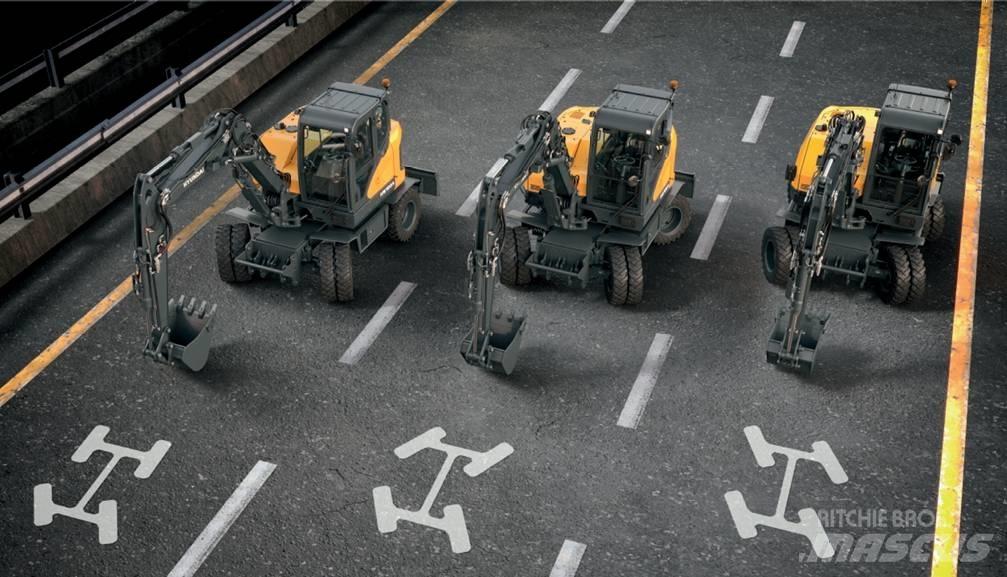 Hyundai HW 100 A Gumikerekes kotrók