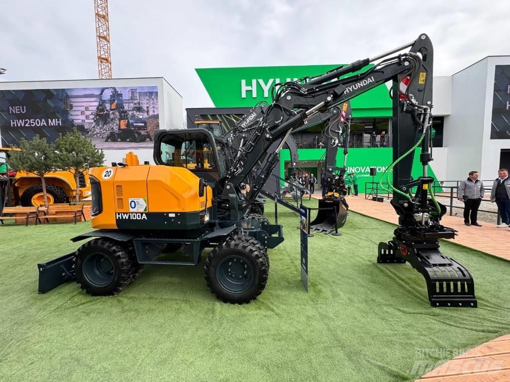 Hyundai HW 100 A Gumikerekes kotrók