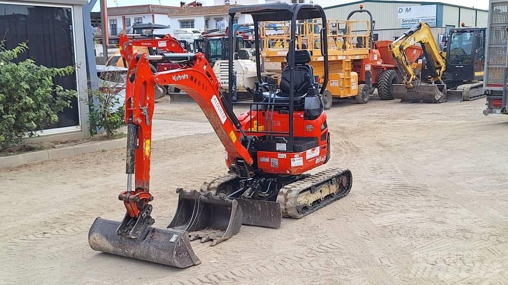 Kubota U 17-3a Mini kotrók < 7t