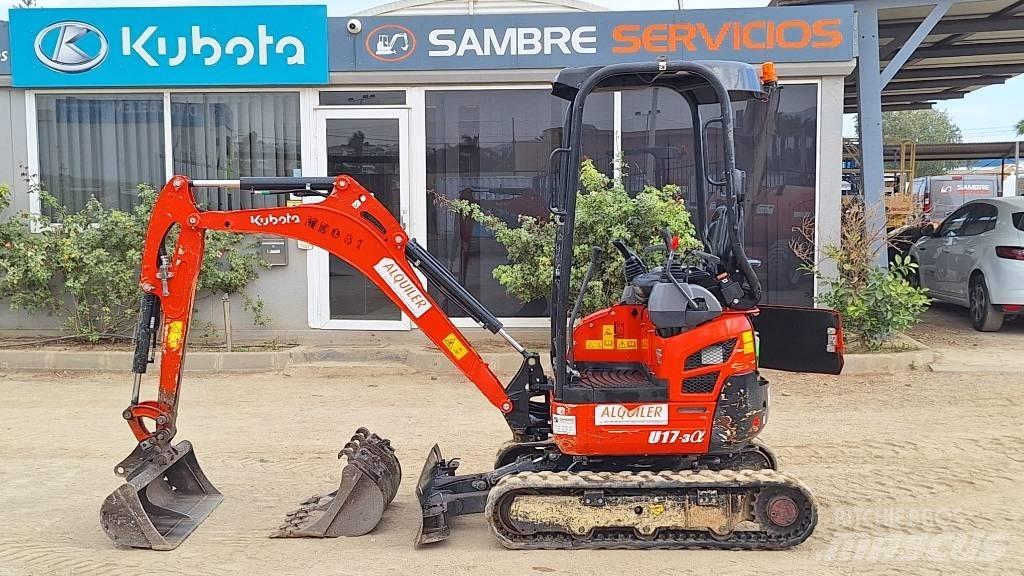 Kubota U 17-3a Mini kotrók < 7t