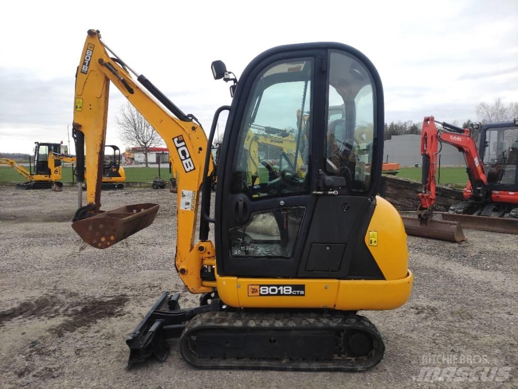 JCB 8018 CTS Mini kotrók < 7t