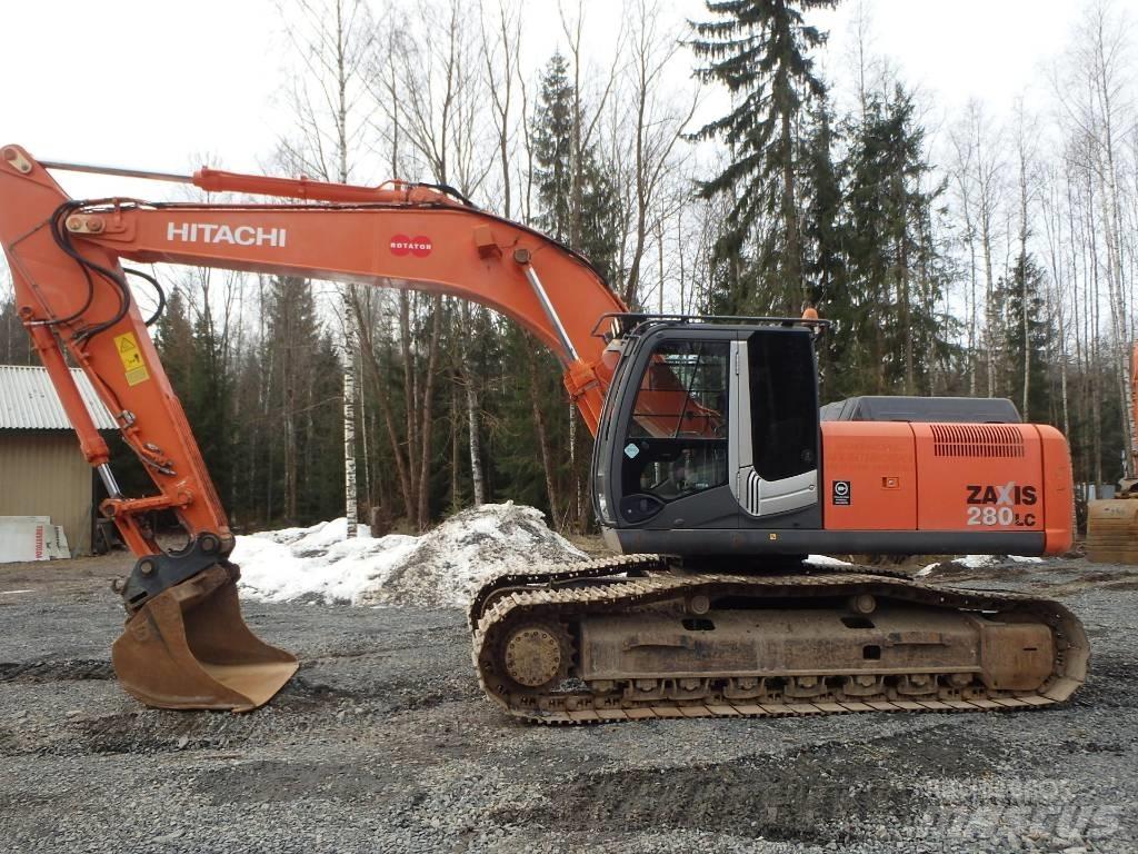 Hitachi ZX 280 LC-3 Lánctalpas kotrók