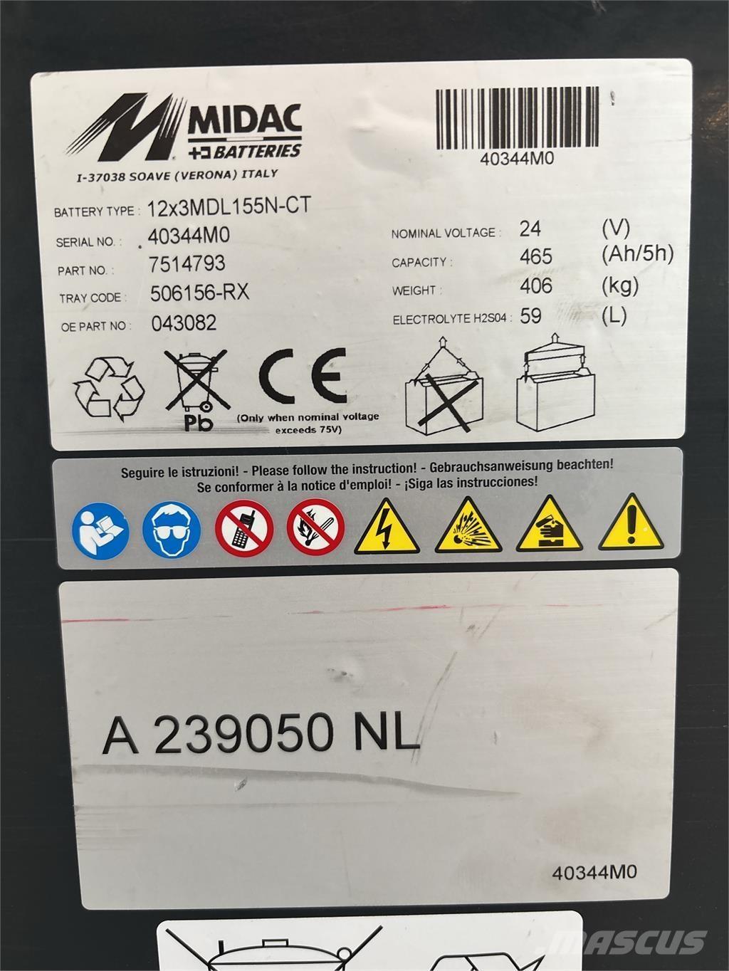 Atlet A160 Elektromos gyalogkíséretű targoncák