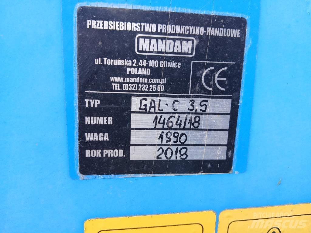 Mandam GAL C 3,5 Tárcsás boronák