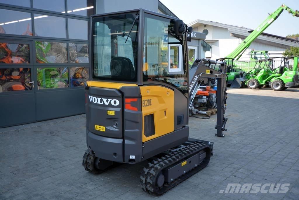 Volvo EC 20 E Mini kotrók < 7t