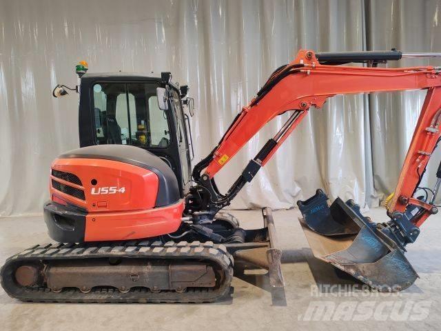 Kubota U55-4 Mini kotrók < 7t