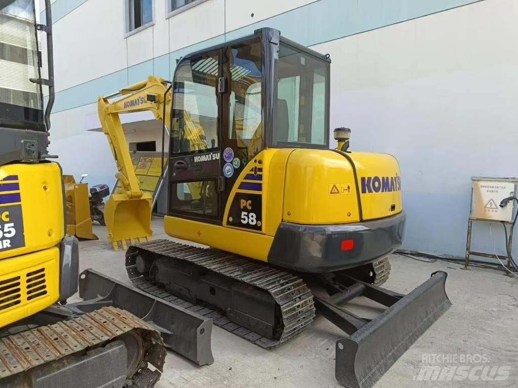 Komatsu pc58 Mini kotrók < 7t