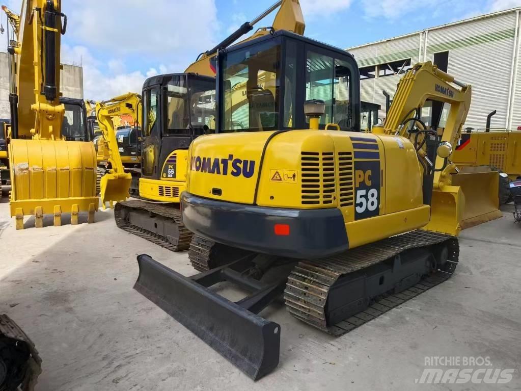 Komatsu pc58 Mini kotrók < 7t