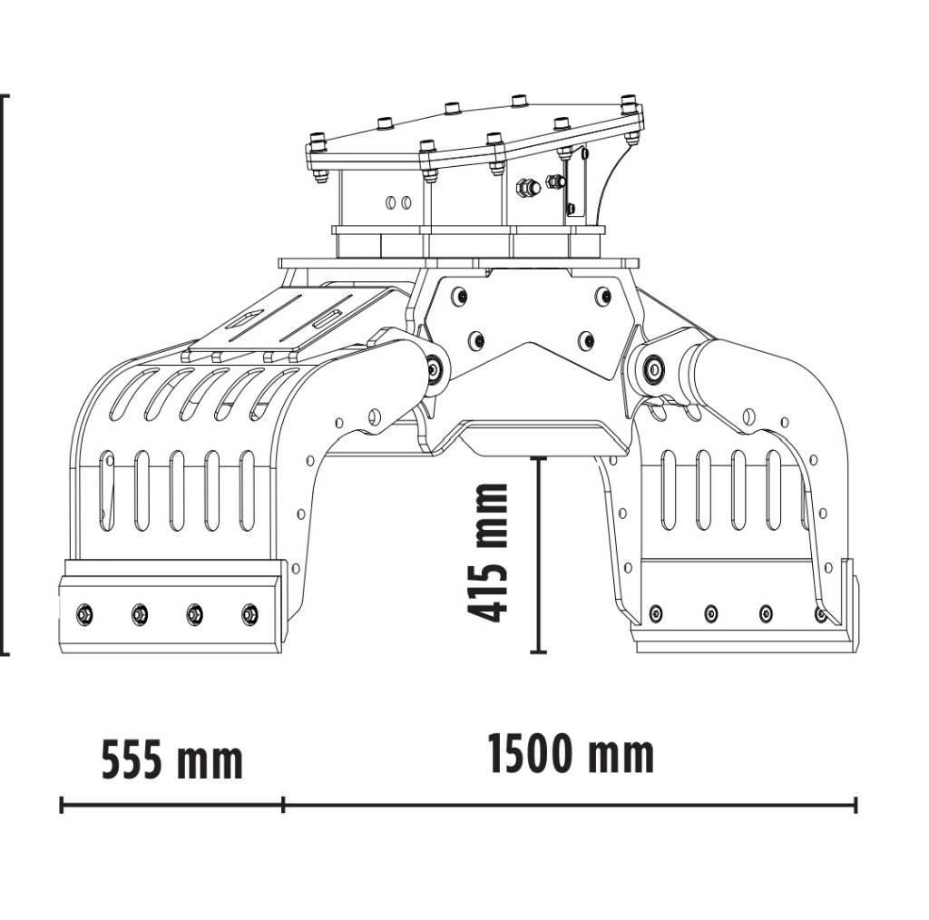 MB Crusher MB-G500 Egyéb alkatrészek