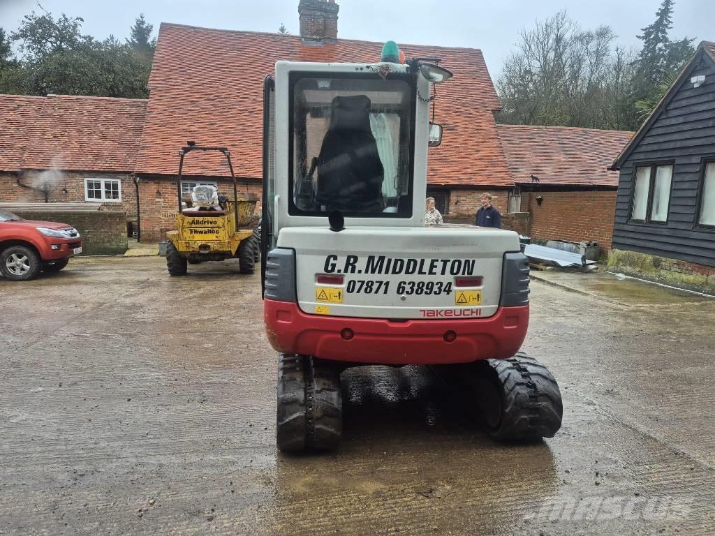 Takeuchi TB 250 Mini kotrók < 7t