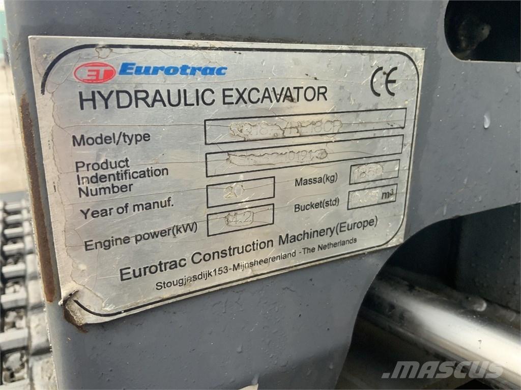 Eurotrac HE 18 Mini kotrók < 7t