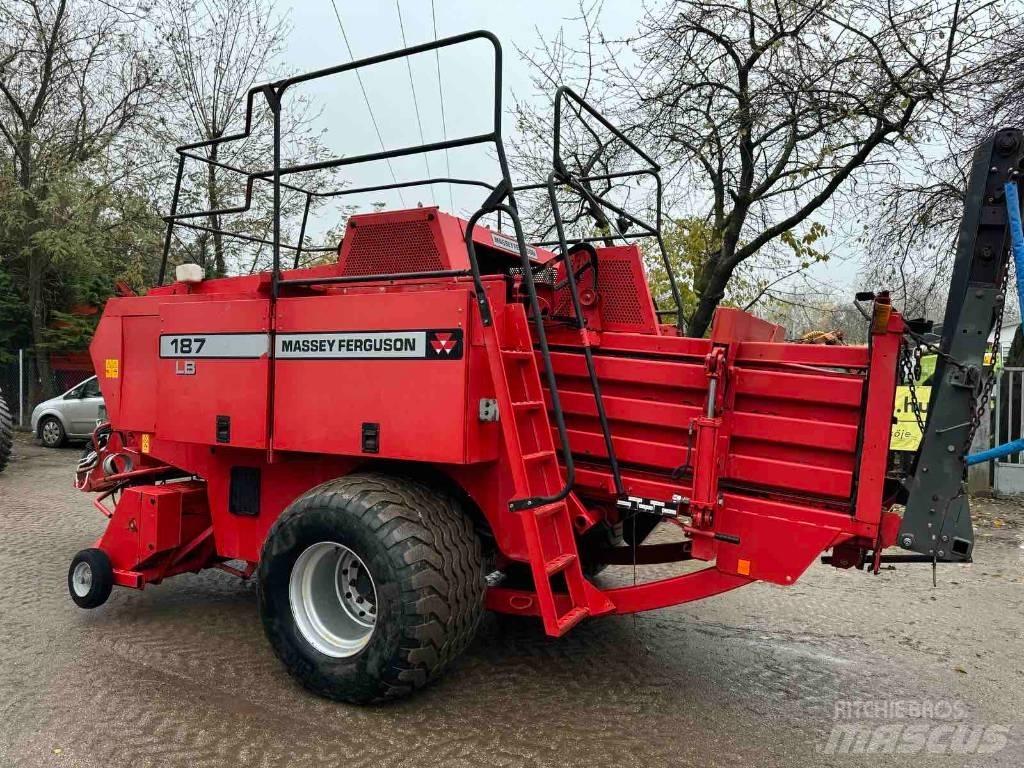 Massey Ferguson 187 Szögletes bálázók