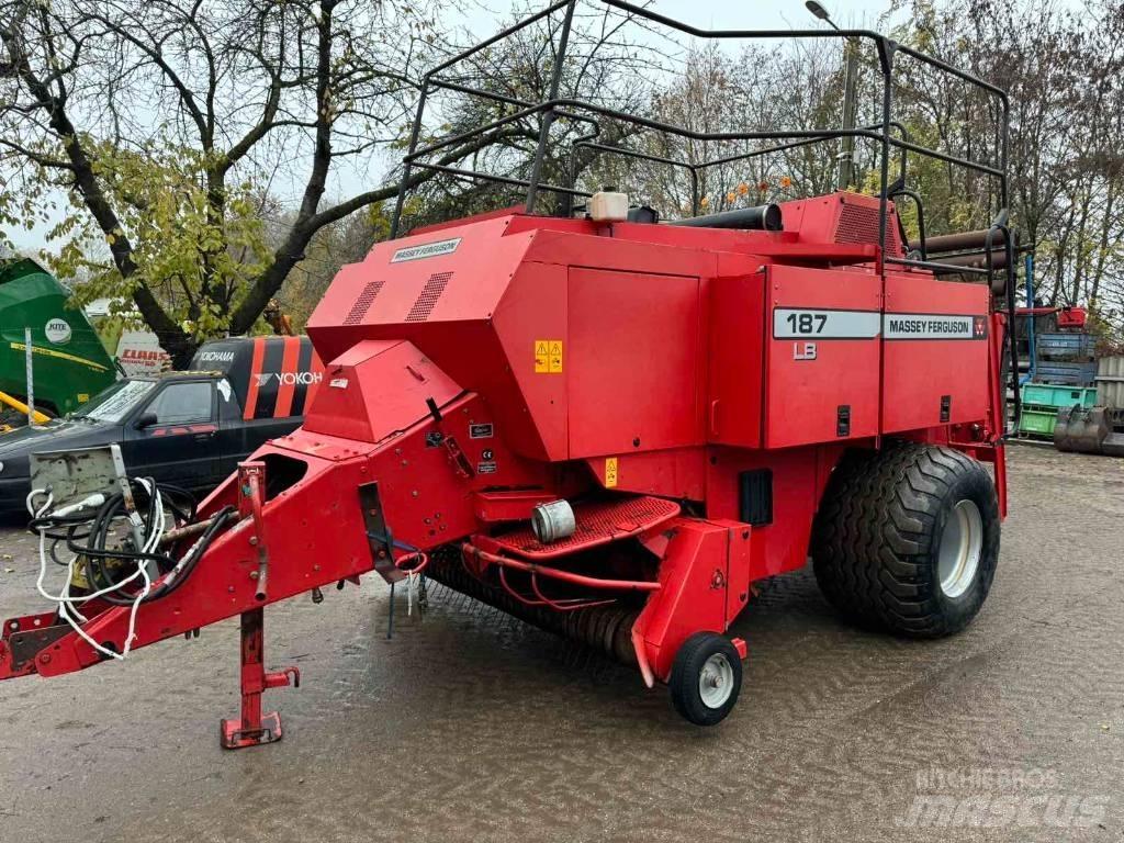 Massey Ferguson 187 Szögletes bálázók