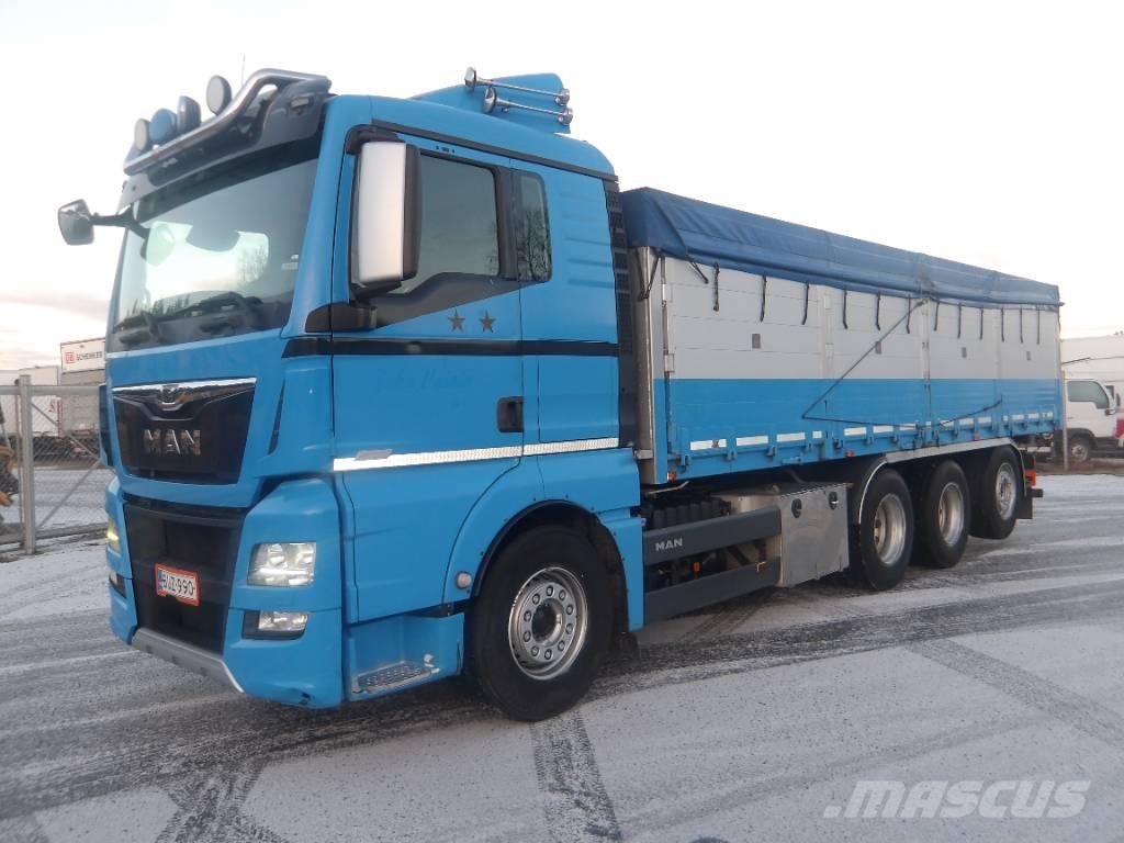 MAN TGX 35.560 8x4 Gabonaszállító teherautók