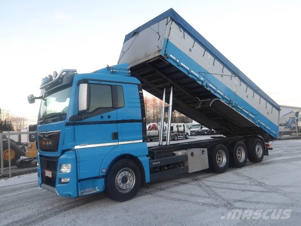 MAN TGX 35.560 8x4 Gabonaszállító teherautók