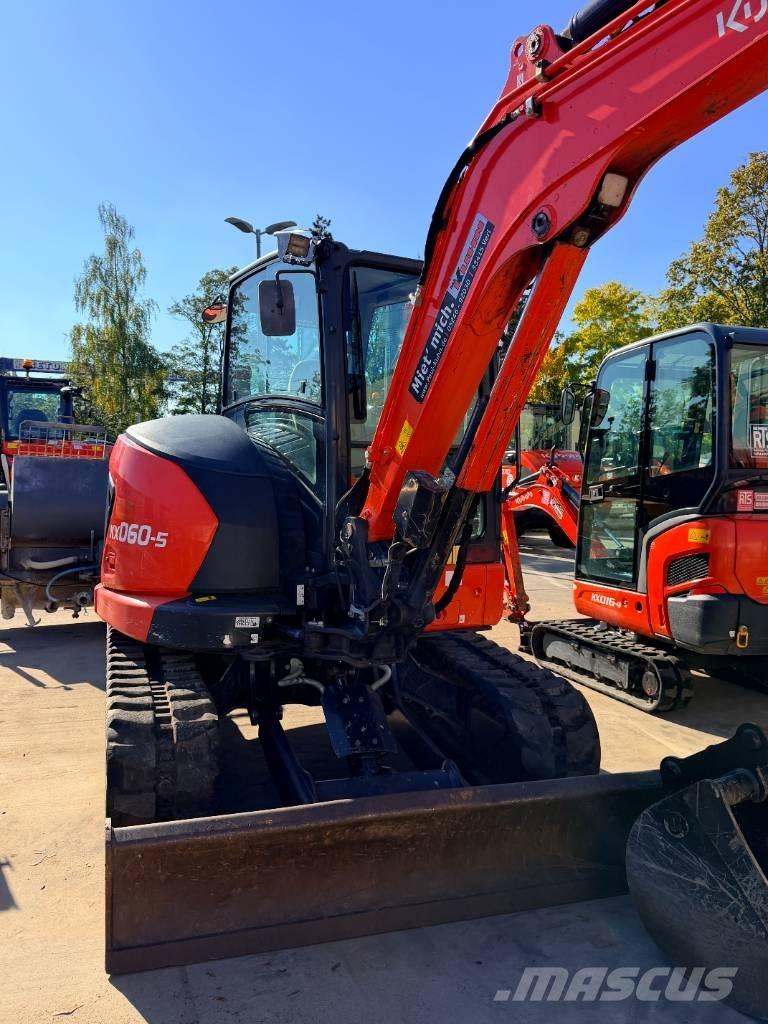 Kubota KX060-5 GLS2 Mini kotrók < 7t