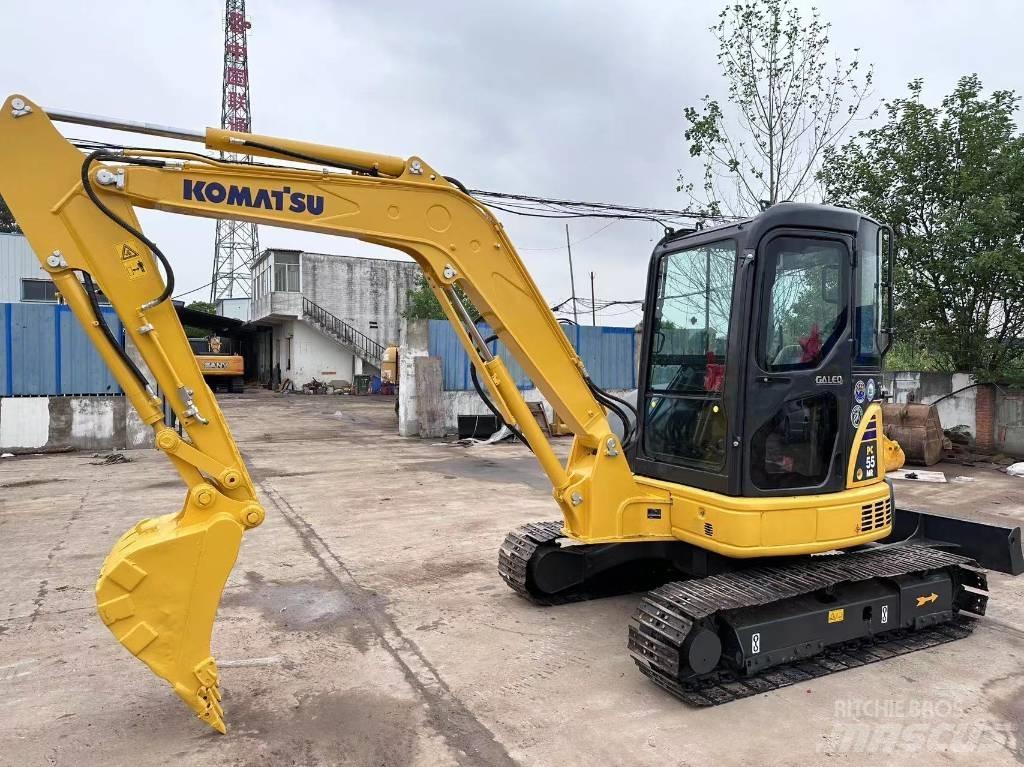 Komatsu PC 55 MR Mini kotrók < 7t