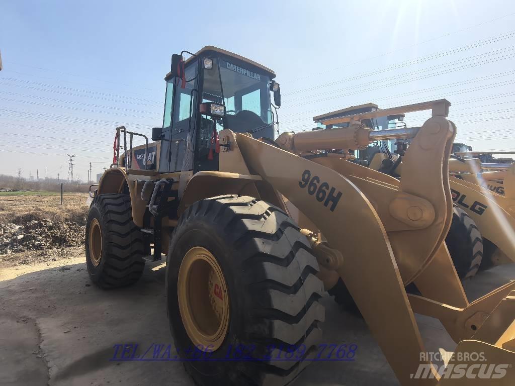 CAT 966 H Gumikerekes homlokrakodók