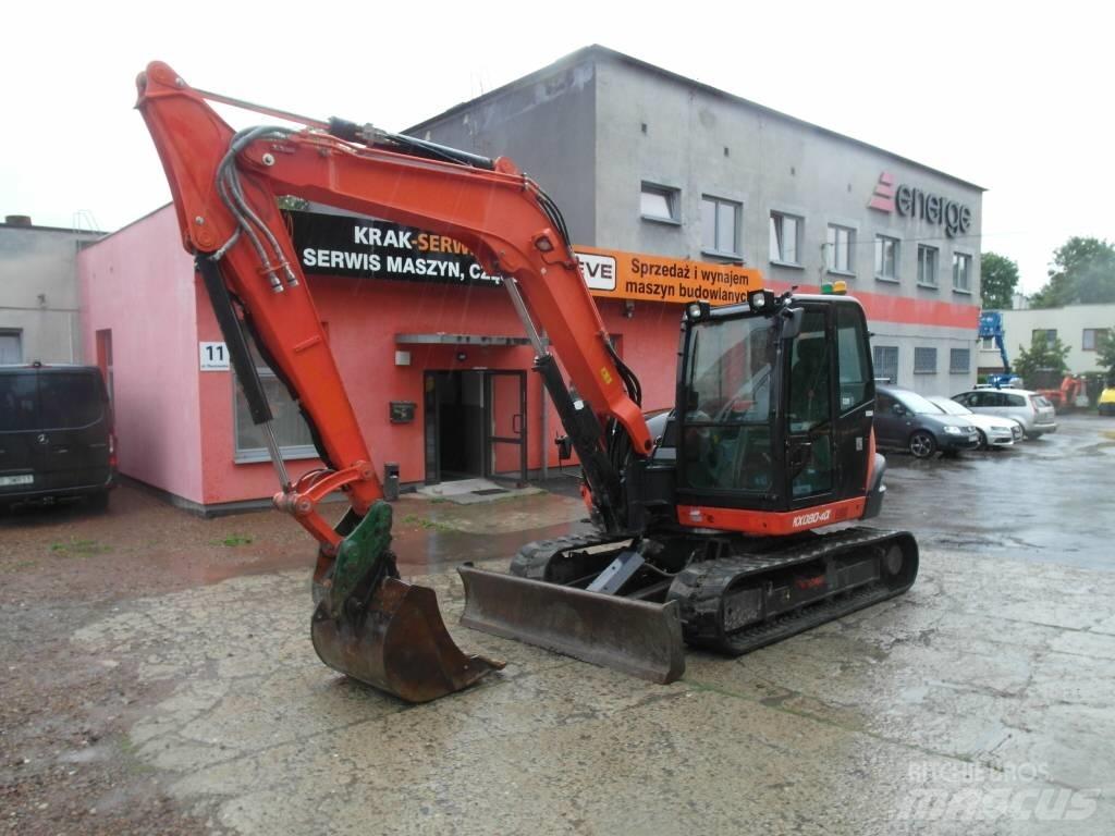 Kubota KX 080-4 Közepes (midi) kotrók 7 t - 12 t