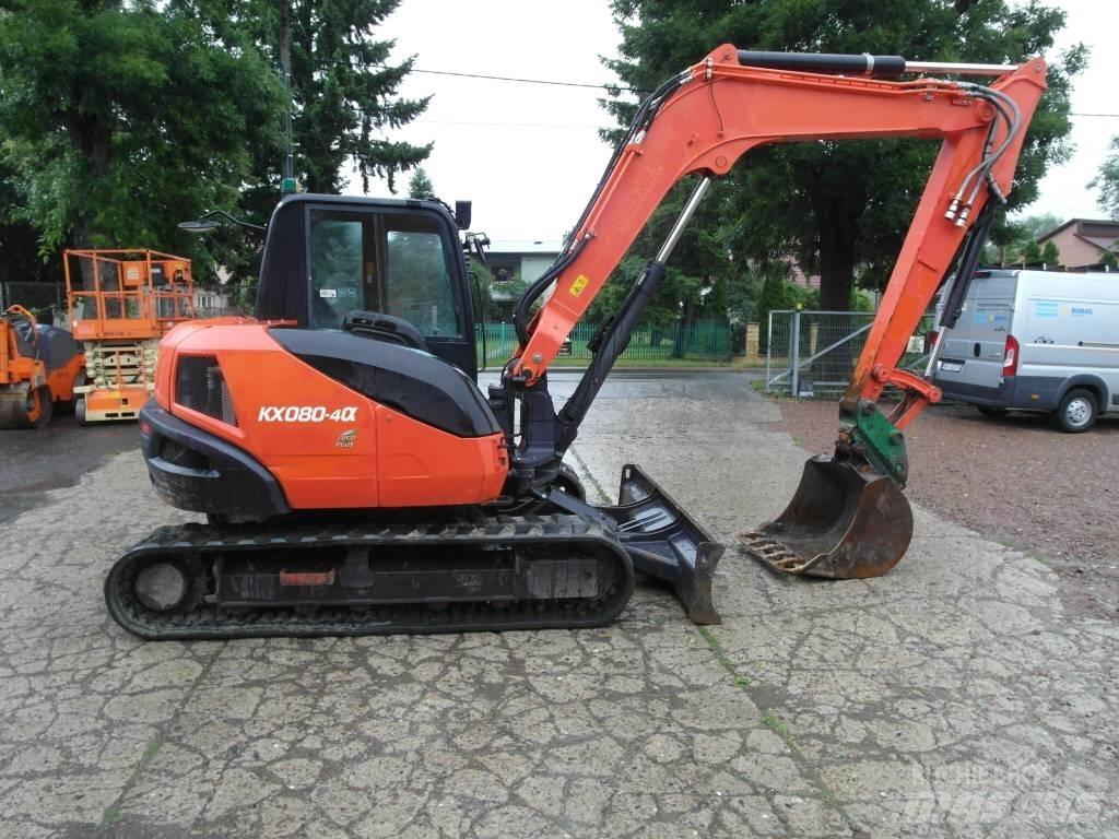 Kubota KX 080-4 Közepes (midi) kotrók 7 t - 12 t