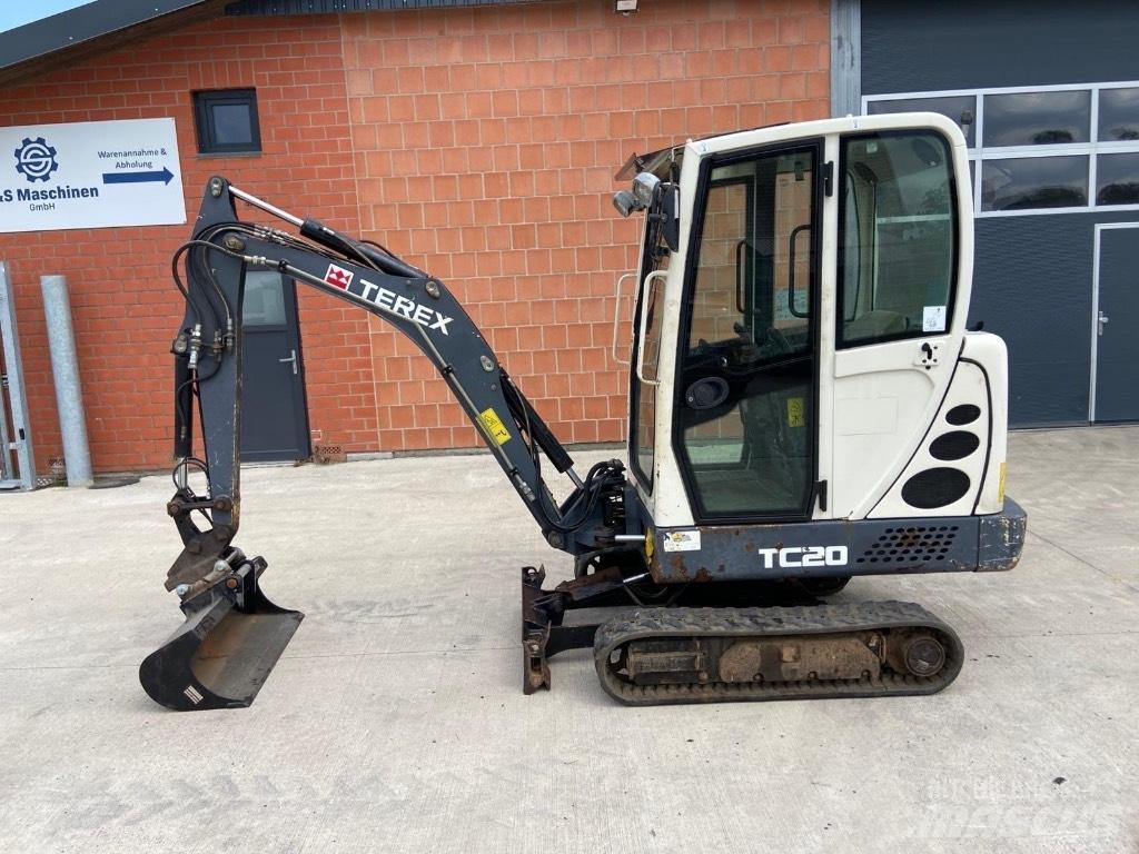 Terex TC 20 Mini kotrók < 7t