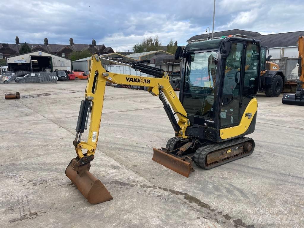 Yanmar SV 18 Mini kotrók < 7t