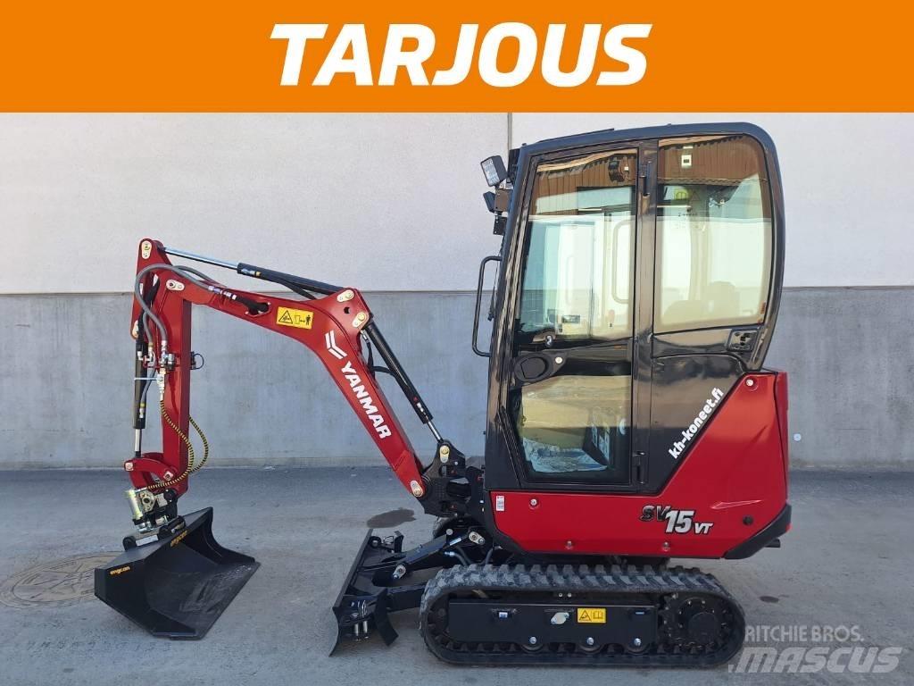 Yanmar SV 15 Mini kotrók < 7t