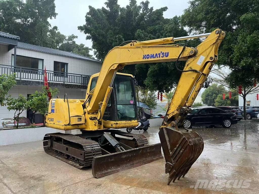 Komatsu PC 60-7 Mini kotrók < 7t