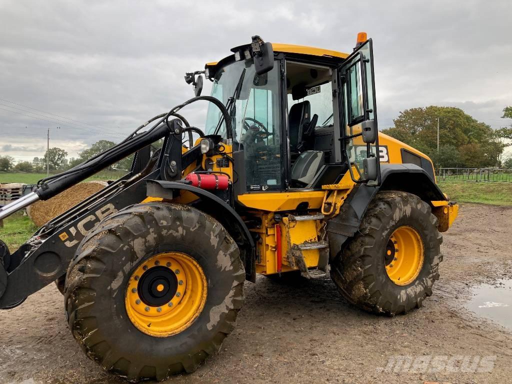 JCB 419S Gumikerekes homlokrakodók