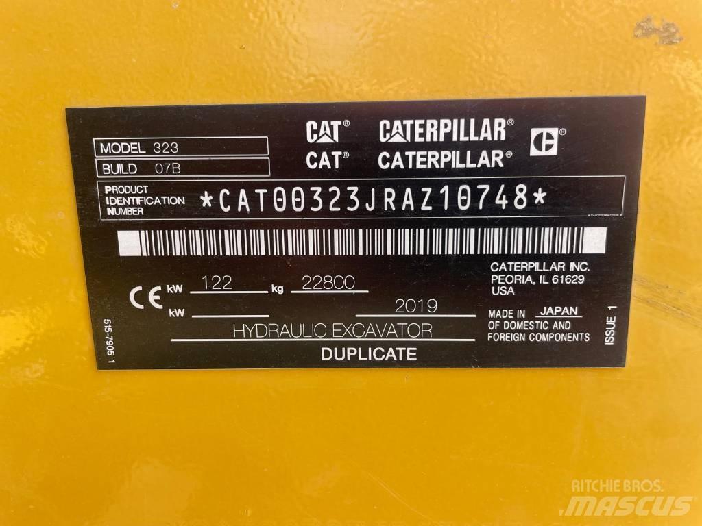 CAT 323NG Lánctalpas kotrók