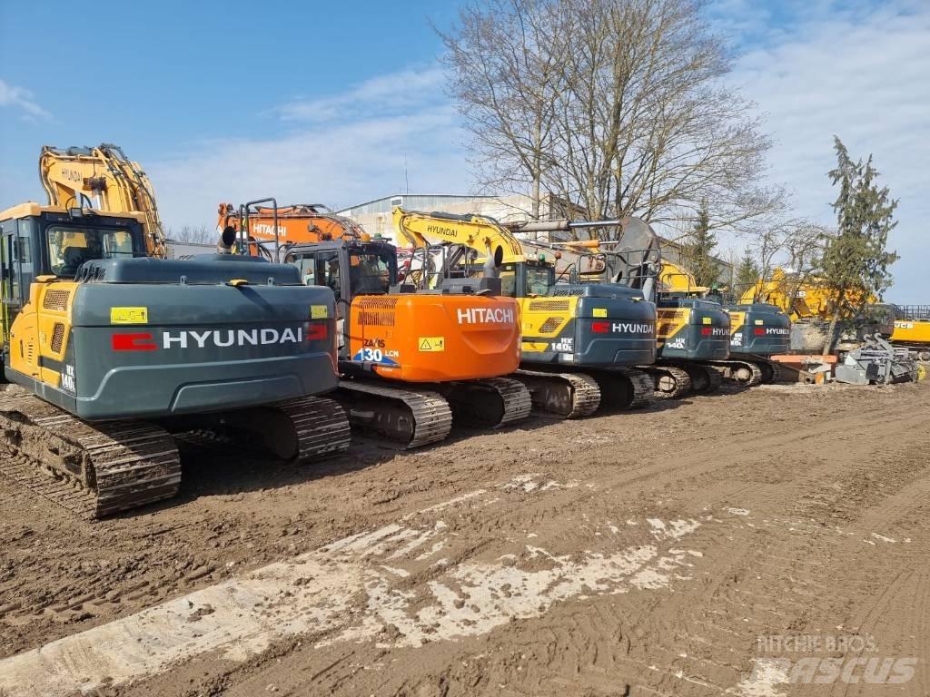 Hyundai HX 140 L Lánctalpas kotrók
