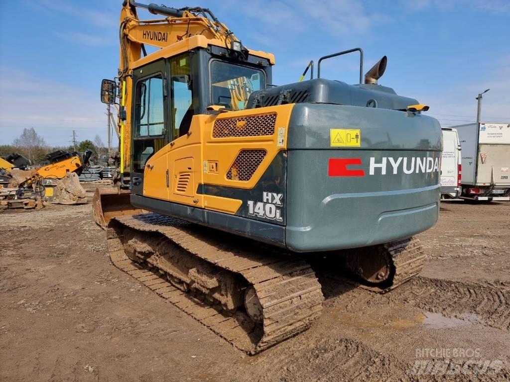Hyundai HX 140 L Lánctalpas kotrók